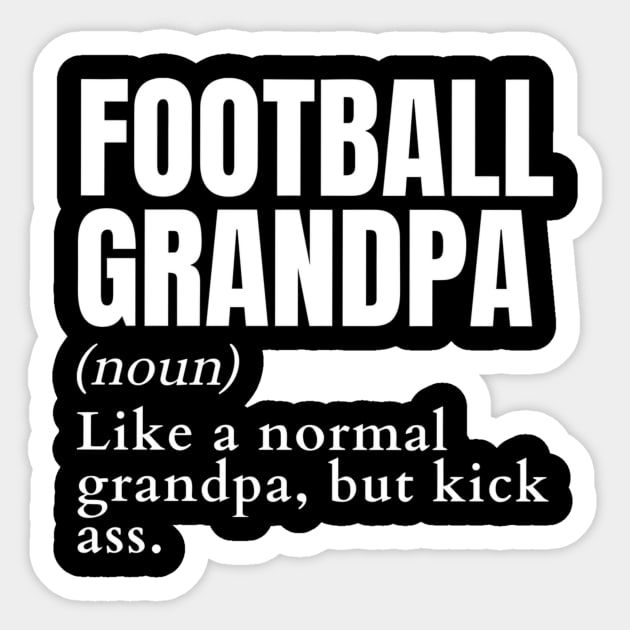 football grandpa Sticker by onazila pixel